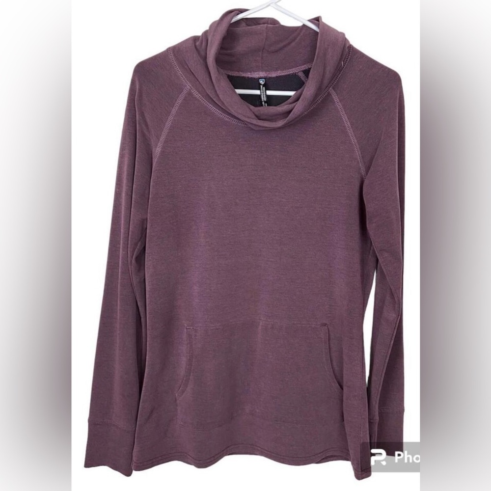 KUHL Alea Cowl Neck Long Sleeve Top size large